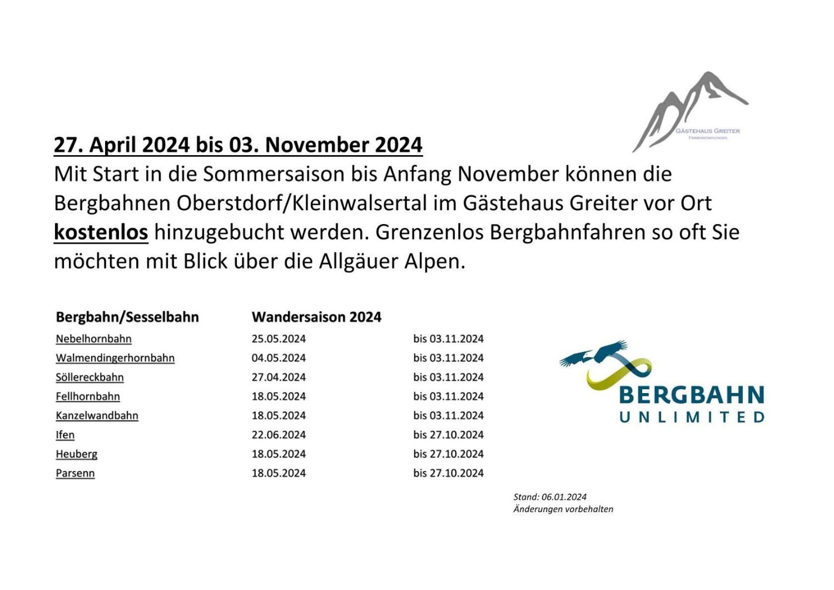 Gaestehaus Greiter - Sommer Bergbahnen Inklusive Оберстдорф Экстерьер фото